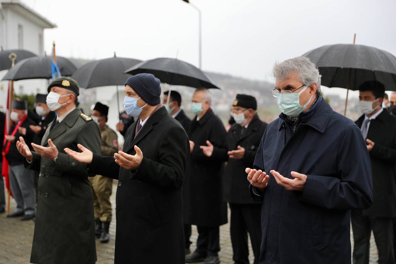 Sakarya'da şehitler rahmet ve minnetle anıldı