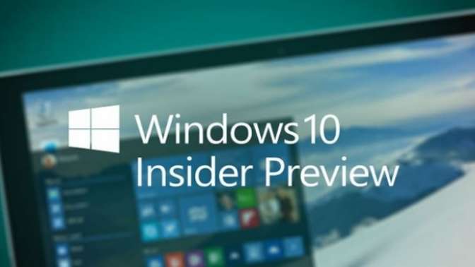 Windows 10 Insiderlarına yeni güncelleme!